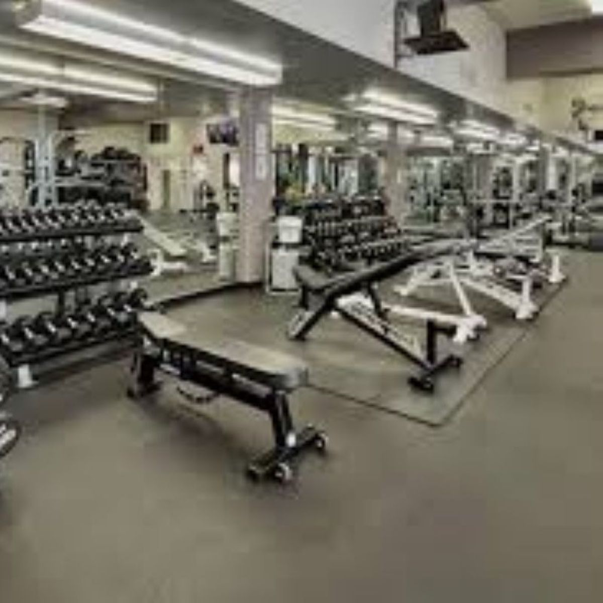 Inside of the gym