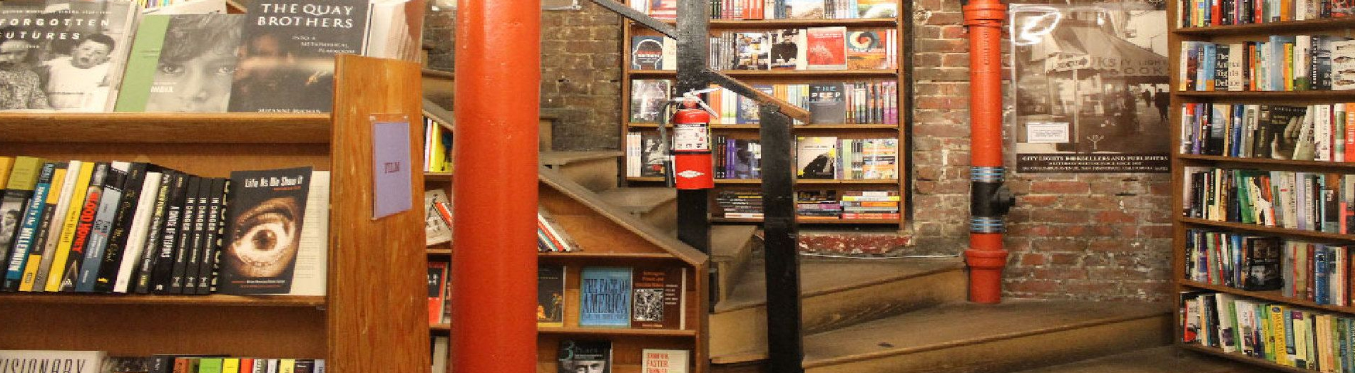 Inside of the book shoppe